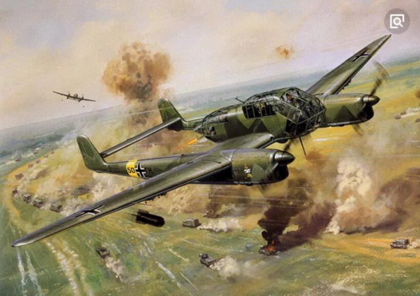 德国ju88轰炸机_轰炸德国本土_德国ju88轰炸机