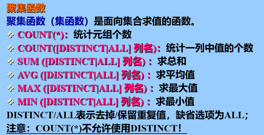 聚合函数求数据总和的是_聚合函数有哪些_聚合函数