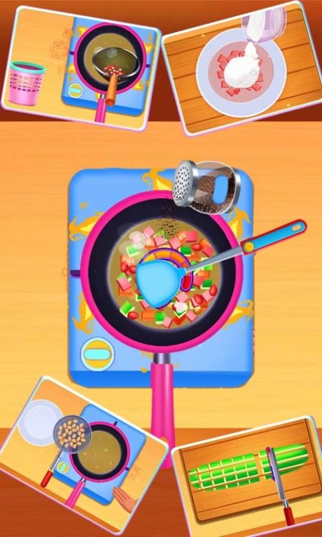好玩的煮菜游戏_煮菜小游戏_儿童煮菜手机游戏