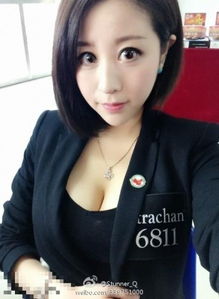 乳沟美女,性感与自信的完美融合